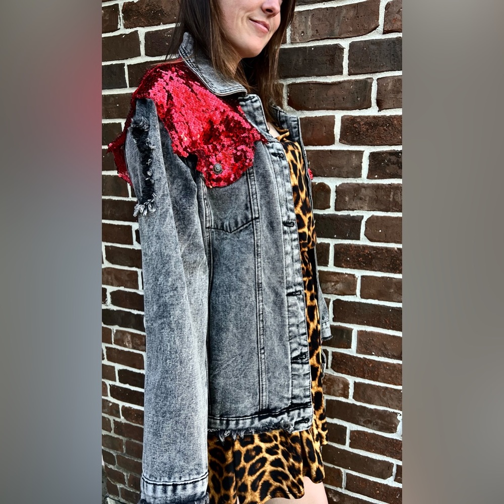 NWT L&B Jean jacket